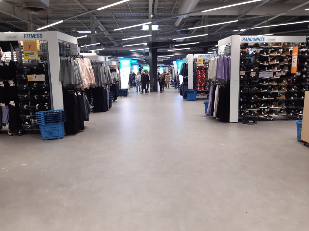 Réalisation sol souples à Saint-Étienne